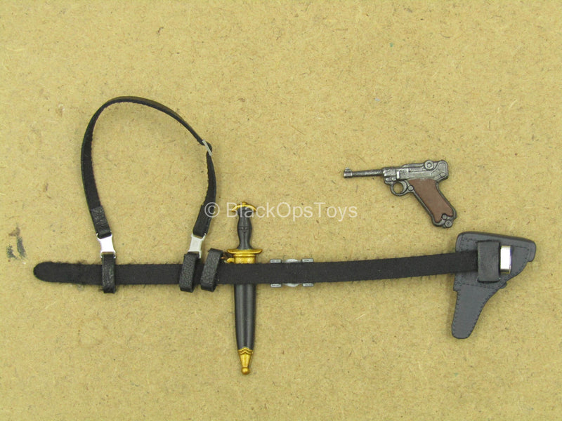 Load image into Gallery viewer, 1/12 - WWII - Bean-Gelo Iron Hand - Pistol, Dagger &amp; Holster
