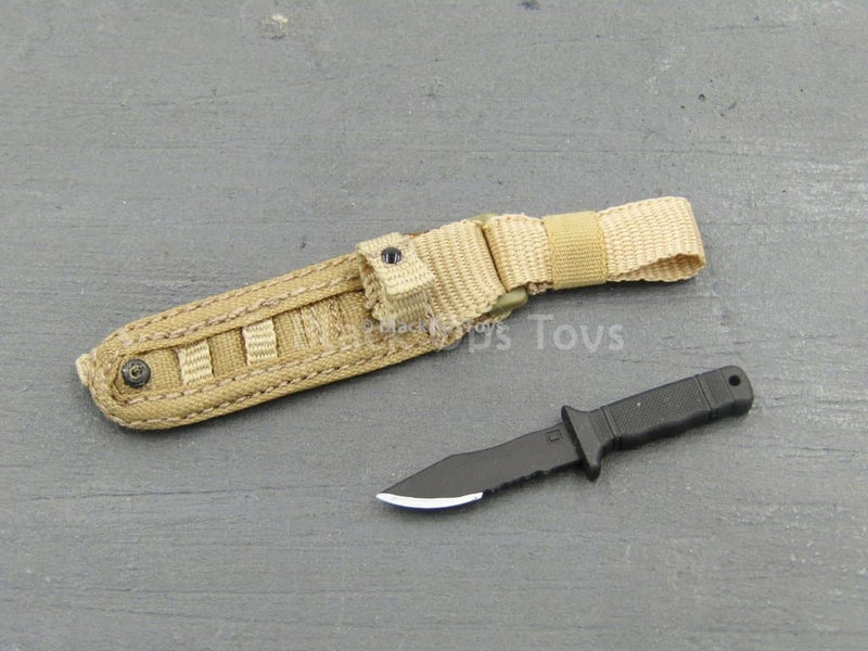 Load image into Gallery viewer, US Navy - Corpsman Joint Operation - Knife w/Sheath
