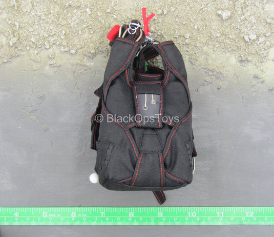 ZERT - Super Death Squad - Black & Red Parachute Pack