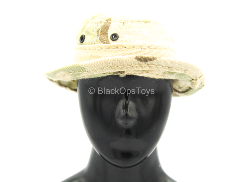 Load image into Gallery viewer, US Navy Seal VBSS - 3C Desert Camo Boonie Hat
