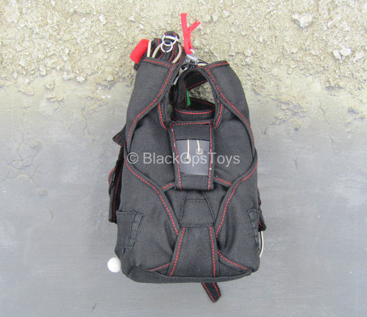 ZERT - Super Death Squad - Black & Red Parachute Pack