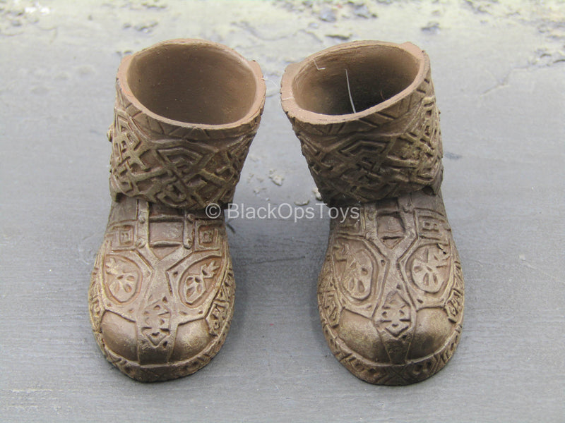 Load image into Gallery viewer, LOTR - Gimli - Brown Boots (READ DESC)
