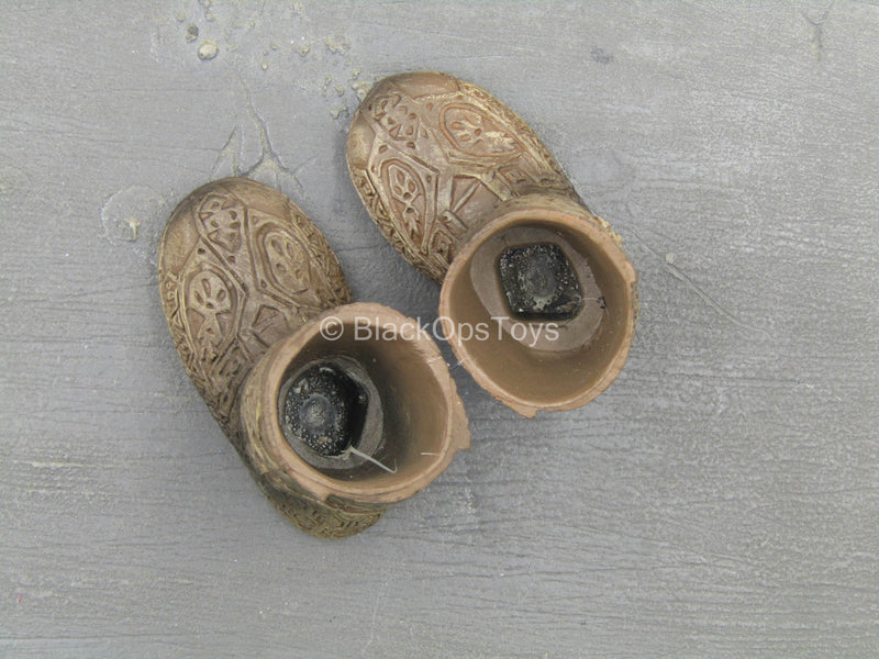 Load image into Gallery viewer, LOTR - Gimli - Brown Boots (READ DESC)
