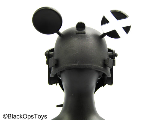 Doomsday Rat - Black Riot Helmet w/Mouse Ears