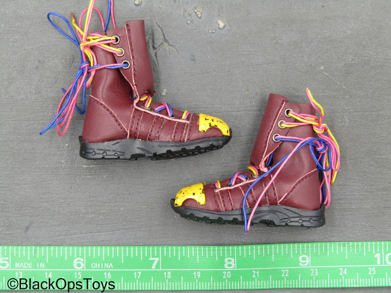 Load image into Gallery viewer, Doomsday Rat - Leather Like Female Detailed Shoes (Foot Type)
