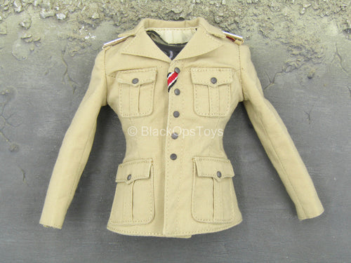 WWII - Afrika Female Officer - Tan Combat Jacket