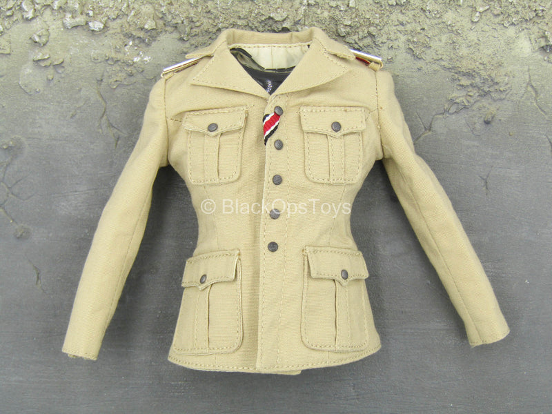 Load image into Gallery viewer, WWII - Afrika Female Officer - Tan Combat Jacket
