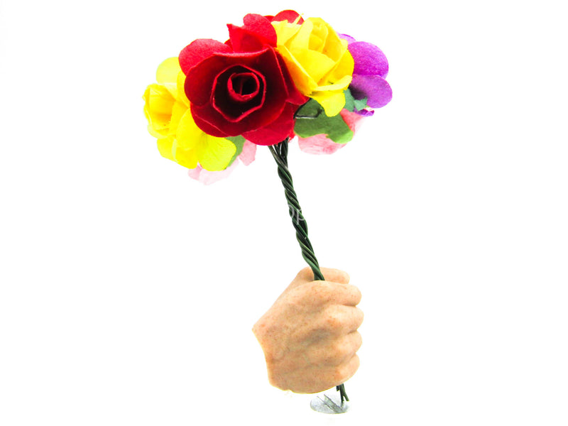 Load image into Gallery viewer, The Comedian - Flower Holding Hand w/Flowers

