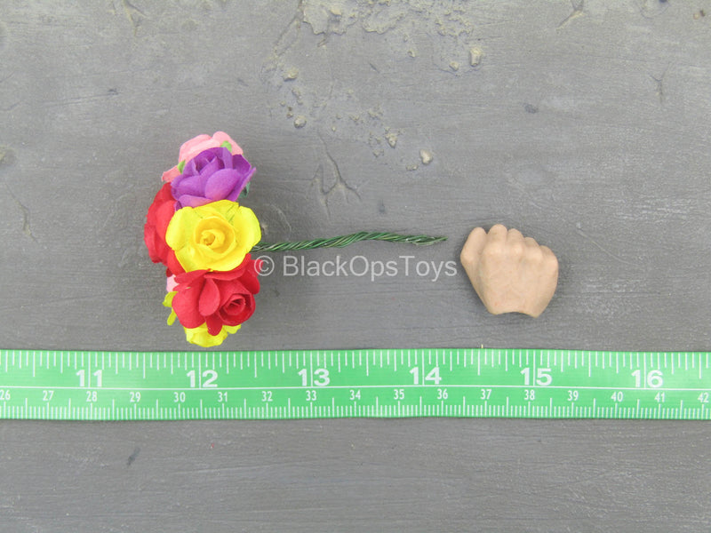 Load image into Gallery viewer, The Comedian - Flower Holding Hand w/Flowers
