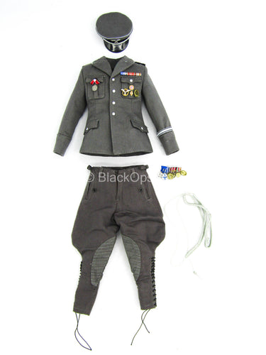 WWII German Heinrich Himmler - Grey Military Uniform Set