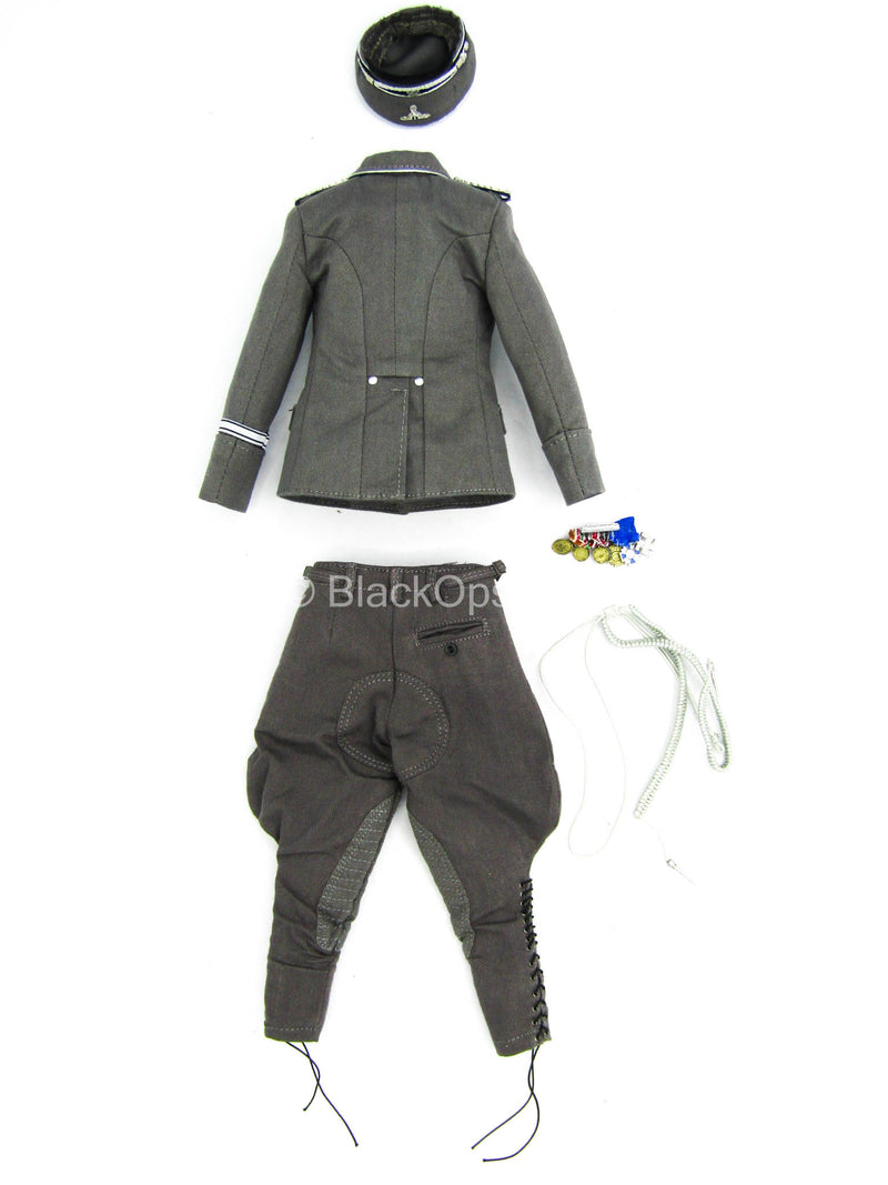 Load image into Gallery viewer, WWII German Heinrich Himmler - Grey Military Uniform Set
