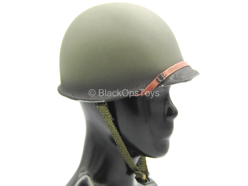 Load image into Gallery viewer, WWII - U.S. Army Rangers - Green Metal Helmet
