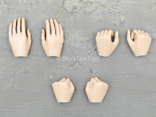 WWII - Afrika Female Officer - Female Hand Set (x6)