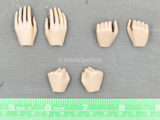 WWII - Afrika Female Officer - Female Hand Set (x6)
