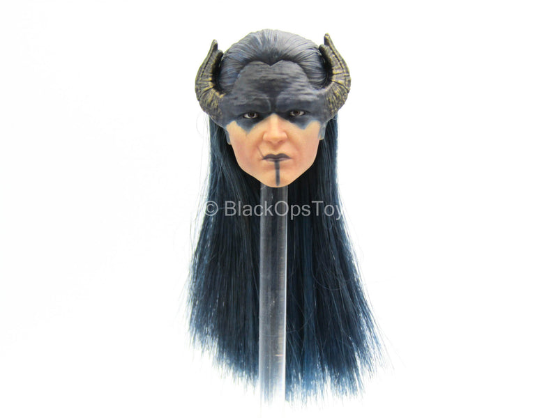 Load image into Gallery viewer, Shadow Void - Female Horned Head Sculpt
