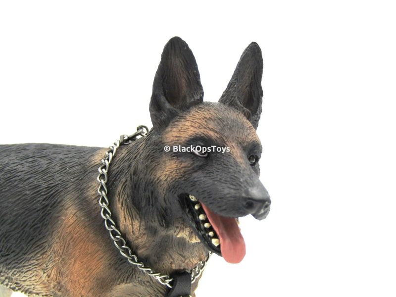 Load image into Gallery viewer, Police ESU K-9 Division - German Shepherd w/Metal Leash &amp; Badge
