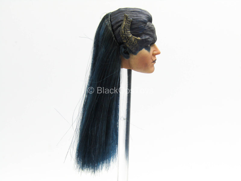 Load image into Gallery viewer, Shadow Void - Female Horned Head Sculpt
