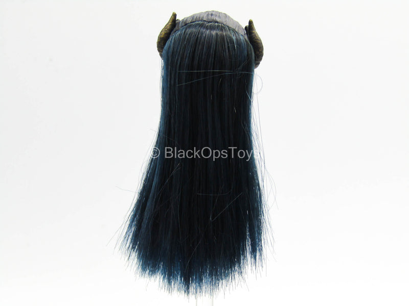 Load image into Gallery viewer, Shadow Void - Female Horned Head Sculpt
