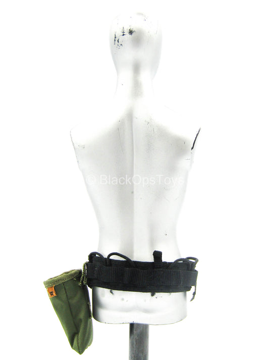 SWAT Assault Driver - Padded Belt w/OD Green Dump Pouch