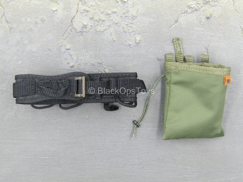 Load image into Gallery viewer, SWAT Assault Driver - Padded Belt w/OD Green Dump Pouch
