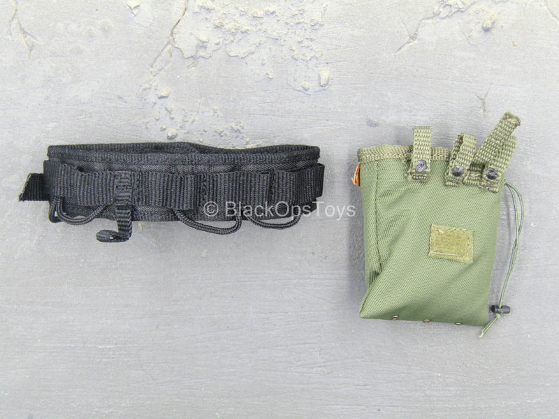 Load image into Gallery viewer, SWAT Assault Driver - Padded Belt w/OD Green Dump Pouch
