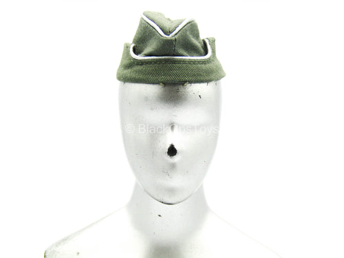 WWII - Afrika Female Officer - Green Garrison Cap