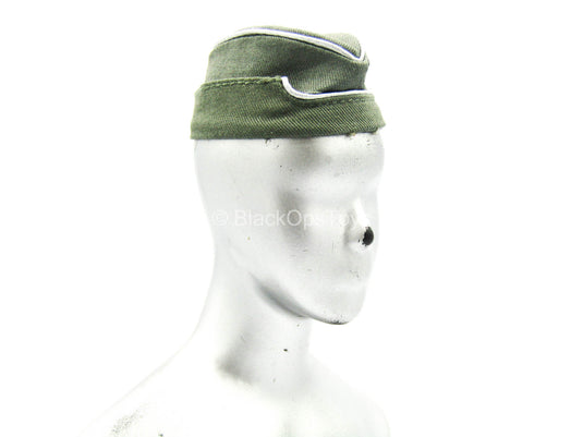 WWII - Afrika Female Officer - Green Garrison Cap