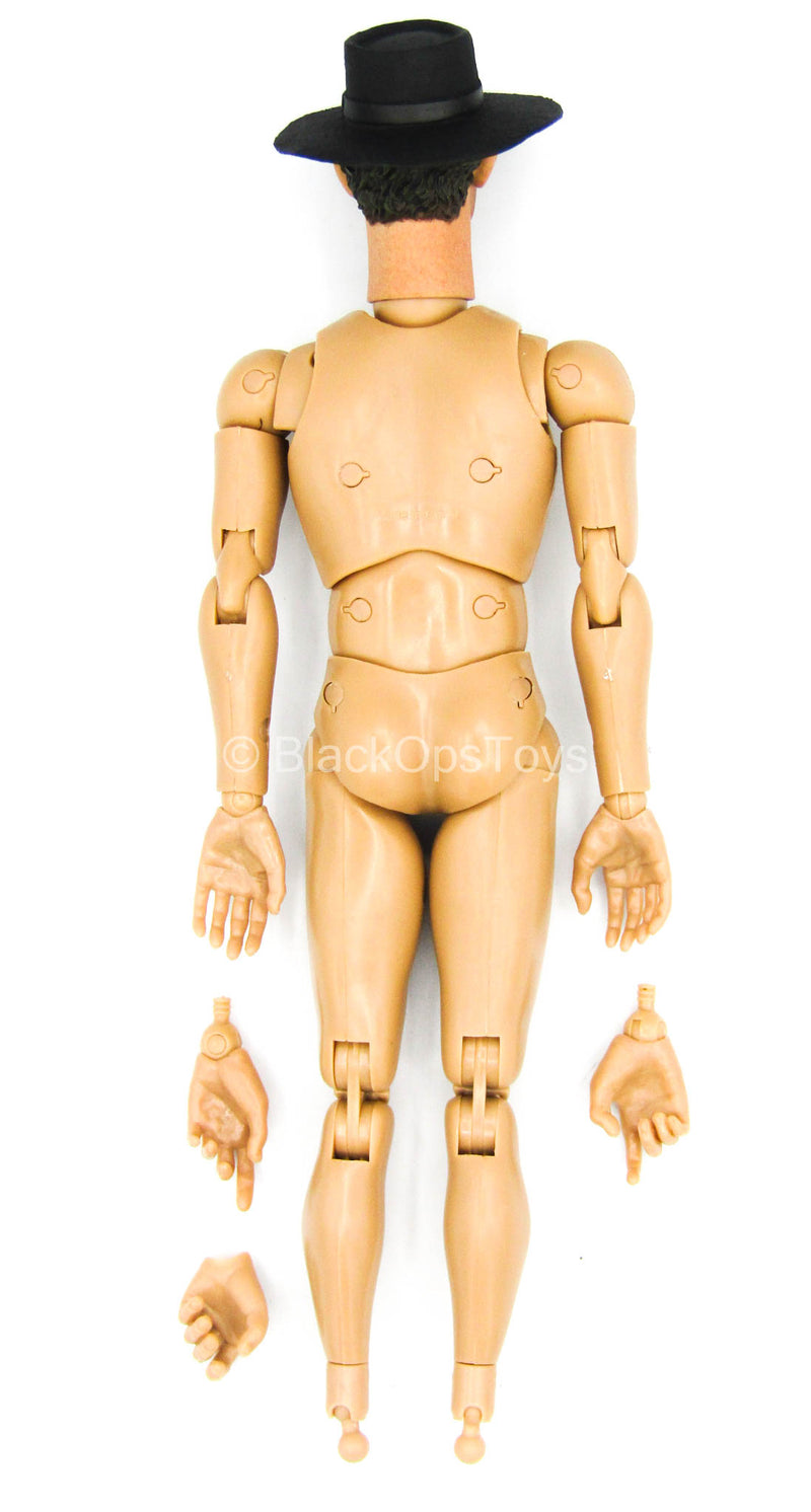 Load image into Gallery viewer, Cowboy - The Bad - Male Base Body w/Head Sculpt &amp; Hat
