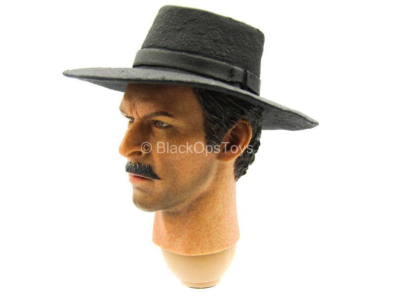 Load image into Gallery viewer, Cowboy - The Bad - Male Base Body w/Head Sculpt &amp; Hat
