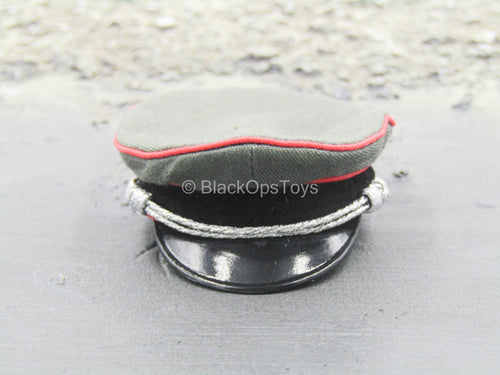 WWII - Afrika Female Officer - Green Officer Cap