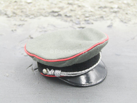WWII - Afrika Female Officer - Green Officer Cap