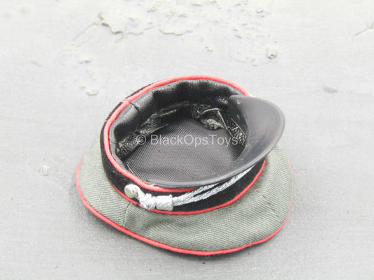 WWII - Afrika Female Officer - Green Officer Cap