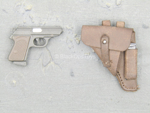 WWII - Afrika Female Officer - Walther PPK Pistol w/Sheath