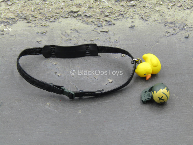Load image into Gallery viewer, Clown Queen - Belt w/Rubber Ducky &amp; Frag Grenade
