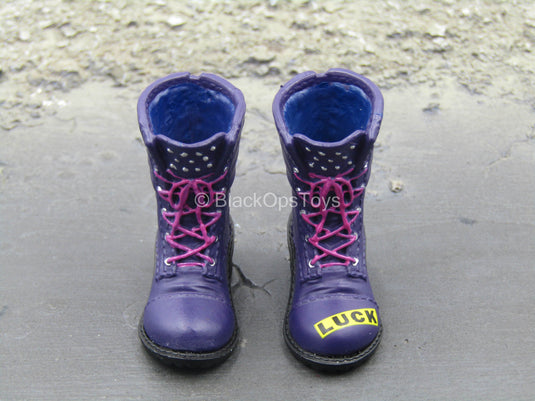 Clown Queen - Purple Boots (Peg Type)
