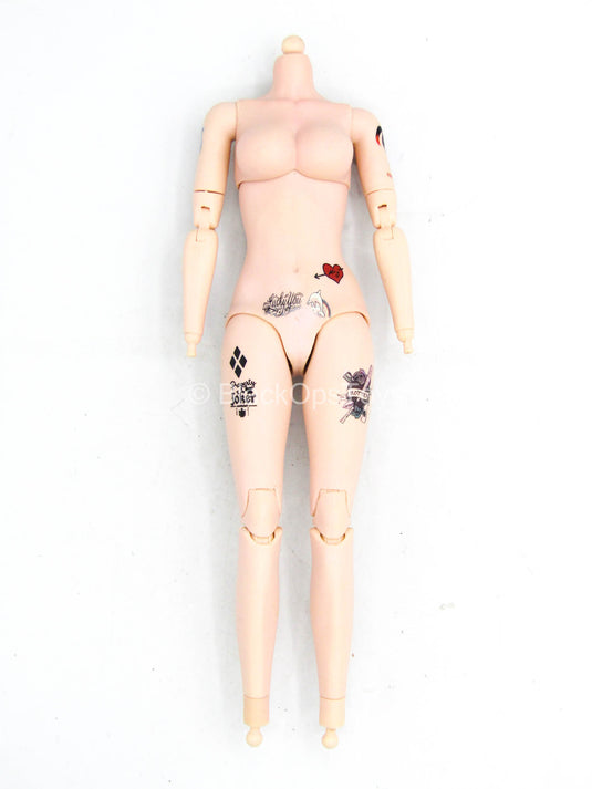 Clown Queen - Female Base Body w/Tattoos