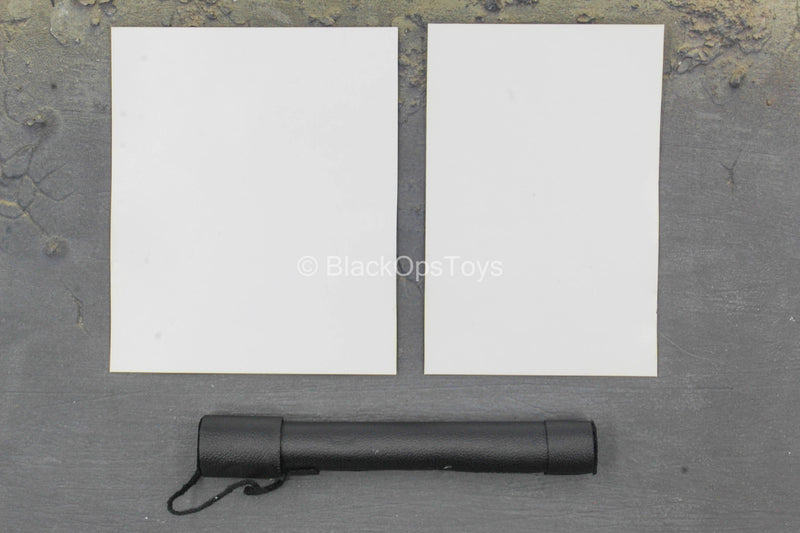 Load image into Gallery viewer, General Ulysses S. Grant - Black Leather Like Map Tube w/Map Set
