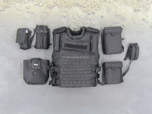 Police ESU K-9 Division - Ballistic Vest  & Pouch Set