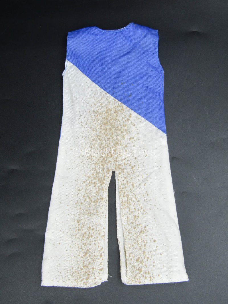 Load image into Gallery viewer, Monty Python - Sir Bedevere - Weathered Blue &amp; White Tunic
