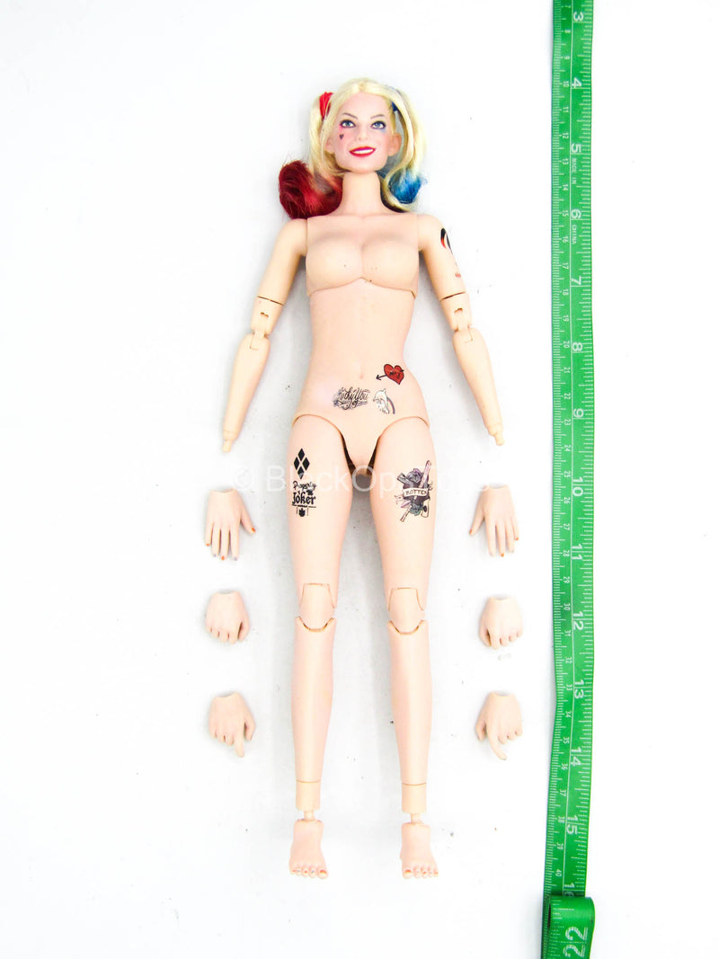 Load image into Gallery viewer, Clown Queen - Female Base Body w/Tattoos &amp; Head Sculpt
