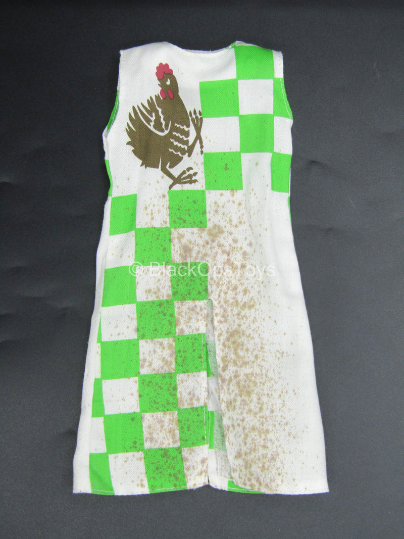 Load image into Gallery viewer, Monty Python - Sir Robin - Weathered Green &amp; White Tunic
