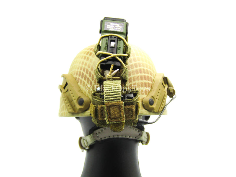 Load image into Gallery viewer, 26th MEU VBSS - Tan Helmet w/NVG Set
