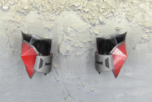 Batman Arkham Knight Red Elbow Pad Armor