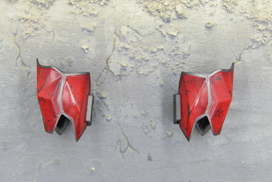 Batman Arkham Knight Red Elbow Pad Armor