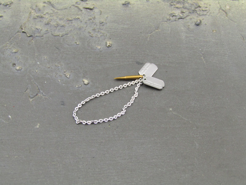 Load image into Gallery viewer, Player Unknowns Battlegrounds - Dog Tags w/Bullet
