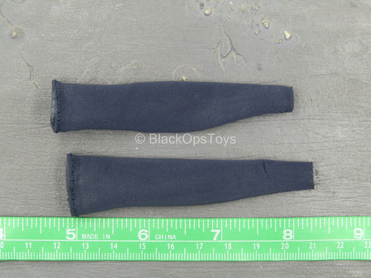 Serene Hound Tache - Blue Female Peg Type Socks