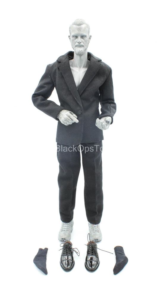 Golgo 13 - Black Dress Suit Set w/Shoes (Foot Type)