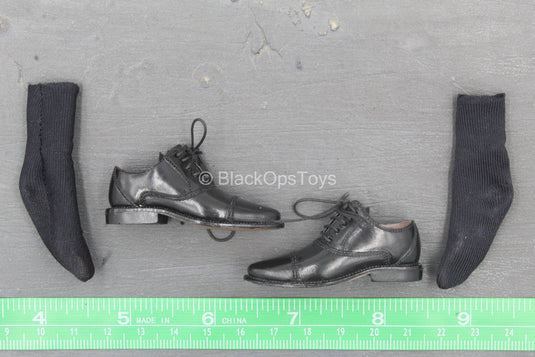 Golgo 13 - Black Dress Suit Set w/Shoes (Foot Type)