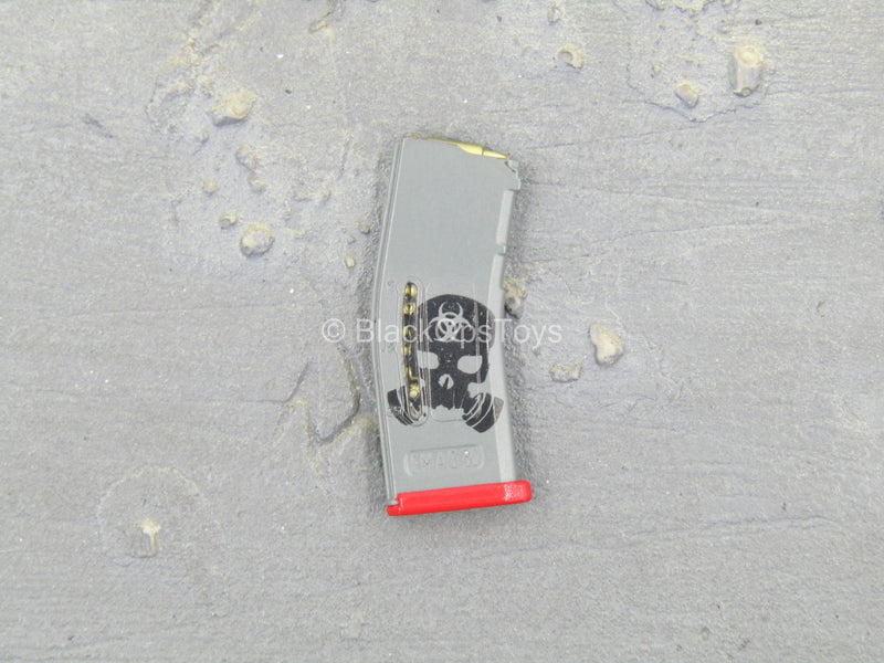 Load image into Gallery viewer, AMMO - Grey &amp; Red 5.56 30 Round Magazine
