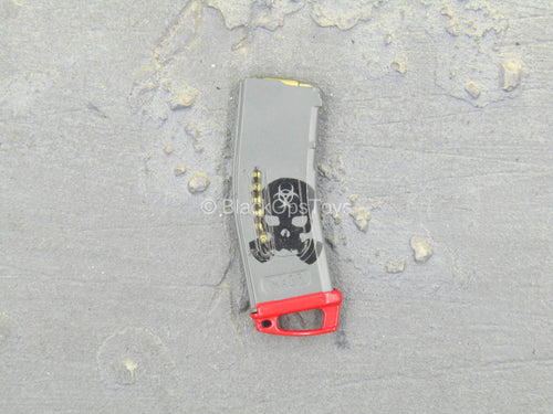 AMMO - Grey & Red 5.56 30 Round Magazine w/Magpul